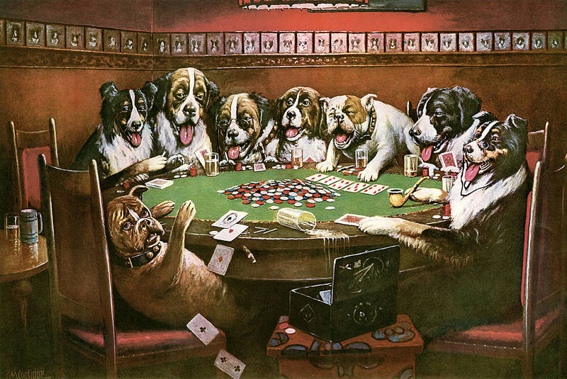 Target Gift Card Spot & Dogs Playing Poker No $ Value Collectible #0539 Fuzzy! 