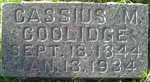 Cassius Coolidge gravestone